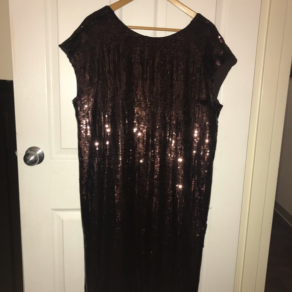 NWT Maeve Kara Sequined Mini Dress L - Picture 4 of 10